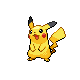 Pikachu als Beispielantwort für Pokémon Sprite-Ratespiel