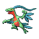 Grovyle example answer for Pokémon Sprite Guessing Game