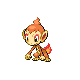 Chimchar example answer for Pokémon Sprite Guessing Game