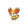 Feunnec comme exemple de réponse pour Jeu pour deviner des sprites Pokémon