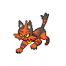 Torracat example answer for Pokémon Sprite Guessing Game
