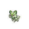 Sprigatito example answer for Pokémon Sprite Guessing Game