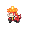 Crocalor example answer for Pokémon Sprite Guessing Game